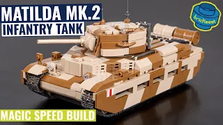 QuanGuan or COBI - Which is the better Matilda Mk.2 Infantry Tank? (Speed Build Review)