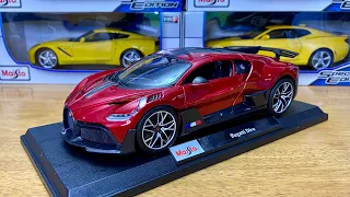 Bugatti Divo 1/18 Maisto Diecast Model Unboxing From Costco (2021 Release)