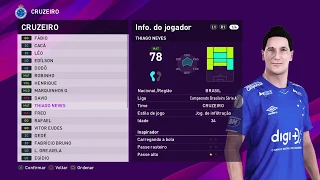 PES 2020 - TODAS AS FACES REAIS DE JOGADORES BRASILEIROS