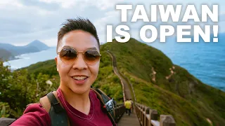 Taiwan Travel Vlog (Taiwan is OPEN) | Taipei Day Trip to Northeast Coast, Nanzili, Bitoujiao