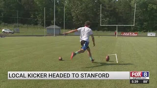 Local high school kicker ranked best in the country headed to Stanford University