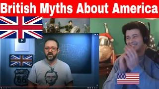 American Reacts 7 Myths British People Believe About America - Part 1