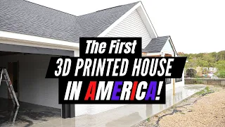 The FIRST 3D Printed House in America! (SQ4D)