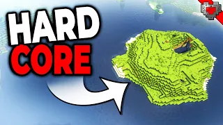 1 Leben eine Insel 💔 Minecraft Hartkern