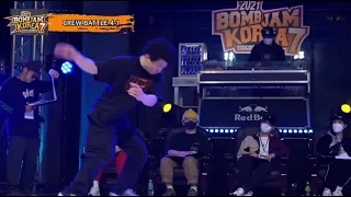 BBOY KILL & NOODLE (GAMBLERZ CREW) CUT BOMB JAM KOREA 2021.