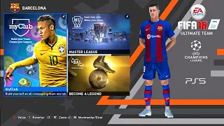 FIFA 2023 MOD FIFA 16 MOBILE ANDROID GRÁFICOS PS5 | OFFLINE NOVAS TRANSFERÊNCIAS & NEW KITS 23-24