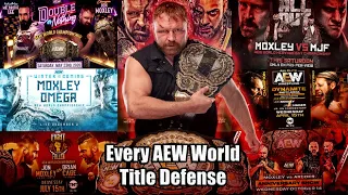 Jon Moxley || Every AEW World Title Defense