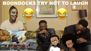 The Boondocks Funniest Clips Try Not To Laugh!!!!