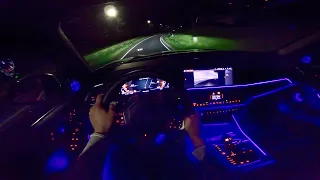 NEW! BMW X5 M50d G05 NIGHT DRIVE POV - AMBIENT LIGHTING by AutoTopNL