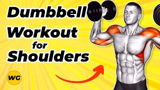 Best Dumbbell Workout for Shoulders ⚠️ Get Wider Shoulders With Our Workout At Home