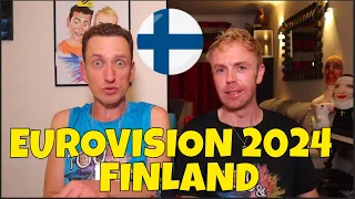 FINLAND EUROVISION 2024 REACTION - WINDOWS95MAN - NO RULES