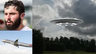 Baker Mayfield UFO sighting, American Airlines 2292 close encounter and disclosure coming soon?