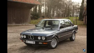 1981 BMW E28 528i - 168k kilometers / 104k miles - 1 family owned