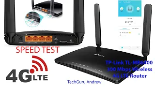 TP-Link TL-MR6400 (V5.2) 300 Mbps Wireless 4G LTE Router REVIEW