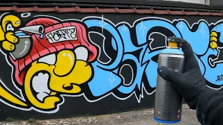 💥 Making a GRAFFITI- Character and Stylish Bombing