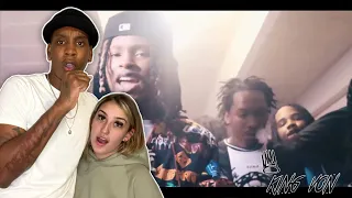 DISSING CONTINUES! | King Von - Exposing me (Official Music Video) Feat. Memo600 REACTION