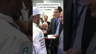 Hamilton Apologized To Putin Over Drinks Incident