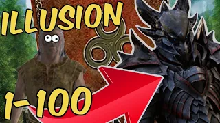 How to LEVEL UP ILLUSION 1-100 Super Fast 2021