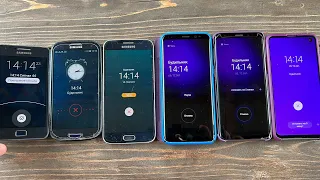 Timer vs Alarm Clock/ Samsung Galaxy S10, S2, S3, S7, S8, S9