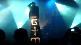 Gothminister - Happiness In Darkness Live In Athens,Greece @ Gagarin 205 11/22/09