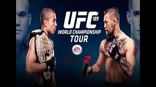 Conor Mcgregor vs Jose Aldo Full Fight ( UFC 2 Gameplay)