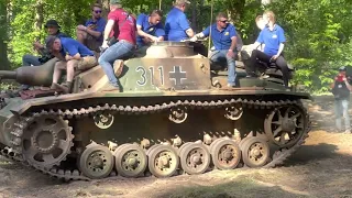 2x StuG III startup and drive by (great audio!)