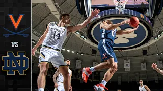 Virginia vs. Notre Dame Men's Basketball Highlights (2020-21)