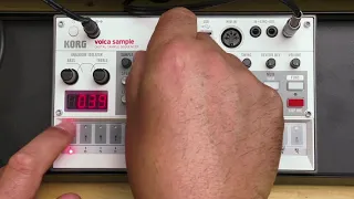 KORG volca sample 2 – Demo by Giaga Robot