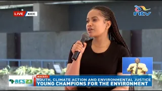 Do youth feel involved in climate change conversation? | Africa Climate Summit