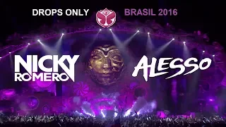 [Drops Only] Nicky Romero (First 30 min) & Alesso (Last 30 min) - Tomorrowland Brasil 2016