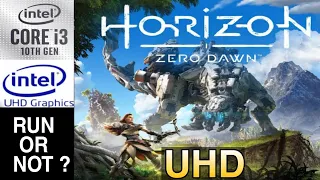 Horizon Zero Dawn | Intel UHD | i3-1005G1 | 8GB Ram