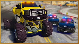 GTA 5 Roleplay - Trolling Cops In Huge Mega Truck | RedlineRP