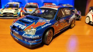 Krzysztof Hołowczyc Subaru Impreza S10 WRC 2007 1:18