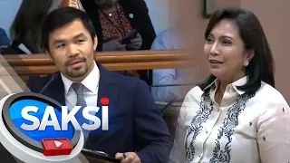 Sen. Pacquiao confirms that he met VP Robredo | Saksi