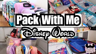 🧳 Pack With Me For Disney World & Disney Wish Cruise