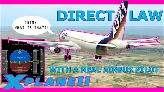 What is the Airbus:Part 3 Trimming! Direct Law with a Real Airbus Pilot ToLiss A321
