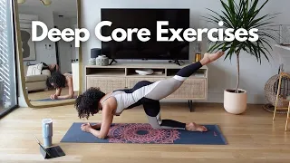 20 Min Deep Core Pilates Routine to Tone Your Abs, Decrease lower back pain and Improve Posture!