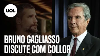 Bruno Gagliasso discute com Fernando Collor: "Vai trabalhar e me respeite"