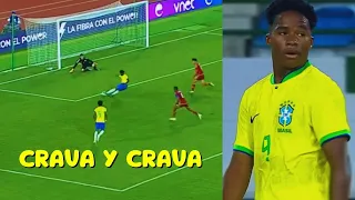 ENDRICK SEGUE SENDO ARTILHEIRO NA SELEÇÃO BRASILEIRA | Endrick vs Colômbia