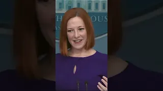 Press Sec. Psaki responds to Doocy’s question on Putin invasion: "Think big, Peter" #shorts