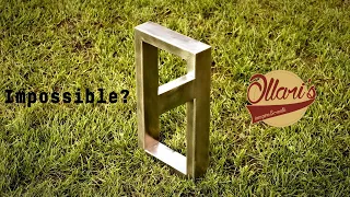 Trying to make an Impossible Object｜Optical Illusion in REAL LIFE