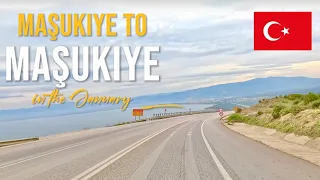 Driving in Türkiye 🇹🇷 from Yenişehir to Maşukiye in January 2024.