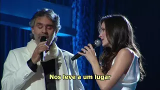 Andrea Bocelli and Katharine Mcphee   The prayer Live 2008 HD  by mi