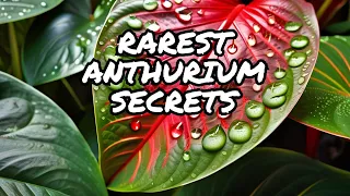 Secrets of the World's Rarest Anthurium Foliage