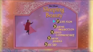 Sleeping Beauty:Special Edition Disc 1 2003 DVD Menu Walkthrough