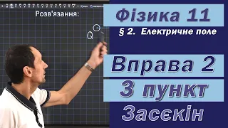 Засєкін Фізика 11 клас. Вправа № 2. 3 п.