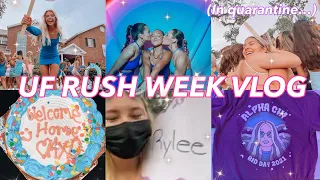 RUSH WEEK VLOG @ THE UNIVERSITY OF FLORIDA