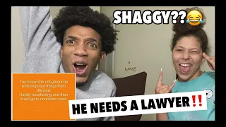 HE NEEDS A LAWYER!! | Shaggy - It Wasn't Me with Lyrics! REACTION