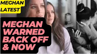 MEGHAN WARNED .. BACK OFF - BOMBSHELL LOOMS. #royal #meghanandharry #meghanmarkle