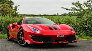 WILD accelerations, CRAZY pops and burbles of this INSANELY FAST 488 Pista!